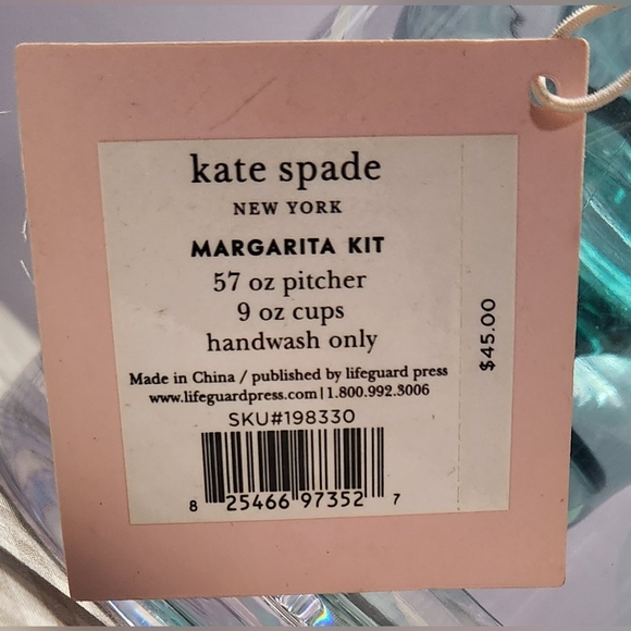 KATE SPADE MARGARITA KIT (57OZ) - Picture 3 of 3